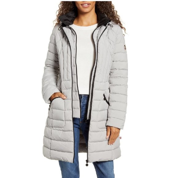 bernardo primaloft fleece hooded walker